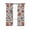 Red, variant on Boho Flowers Blackout Curtains 63 Inches Long for Bedroom, Watercolor Red Orange Floral Branch Leaf Thermal Insulated Room Darkening Black Out Window Curtain Panels Grommet Drapes for Living Room