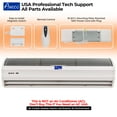 thumbnail image 2 of Awoco FM1209T Awoco FM1209T 36' Slimline 2 Speeds Unheated Indoor Air Curtain with Magnetic Door Switch, 2 of 7
