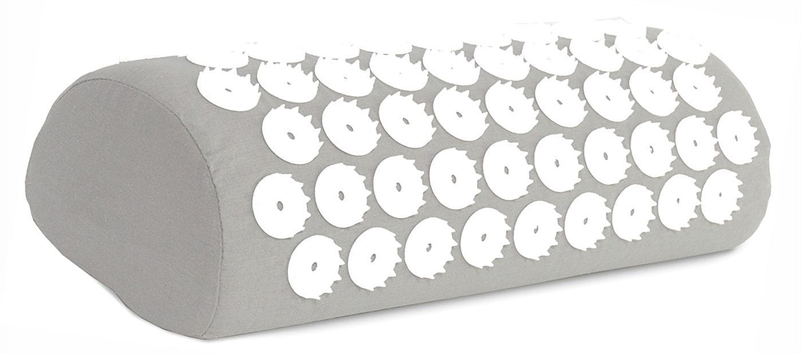 BalanceFrom Acupressure Yoga Mat and Pillow Set for Back and Neck Pain Relief and Muscle Relaxation Massage