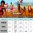 thumbnail image 5 of Franklin Sports Volleyball and Badminton Family Set - Volleyball, Pump, Badminton Rackets, Birdies, Net, and Adjustable Polls - Beach or Backyard Setup, 5 of 7