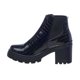 thumbnail image 3 of Botín Napa Casual Mujer Cómodo Suave Moda Urbana Juvenil Charol Negro Craqueado 032D1Q negro 23 Incógnita 032D1Q, 3 of 7