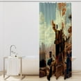 thumbnail image 2 of Columbus Day Waterproof Shower Curtain Sets with Hook, Printed Design - Bathroom Decoration - 3 Piece Set, 2 of 6
