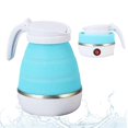 thumbnail image 1 of Folding Travel Kettle 600ml Electric Silicone Water Bottle Portable Heating Fast Kettle, 1 of 5