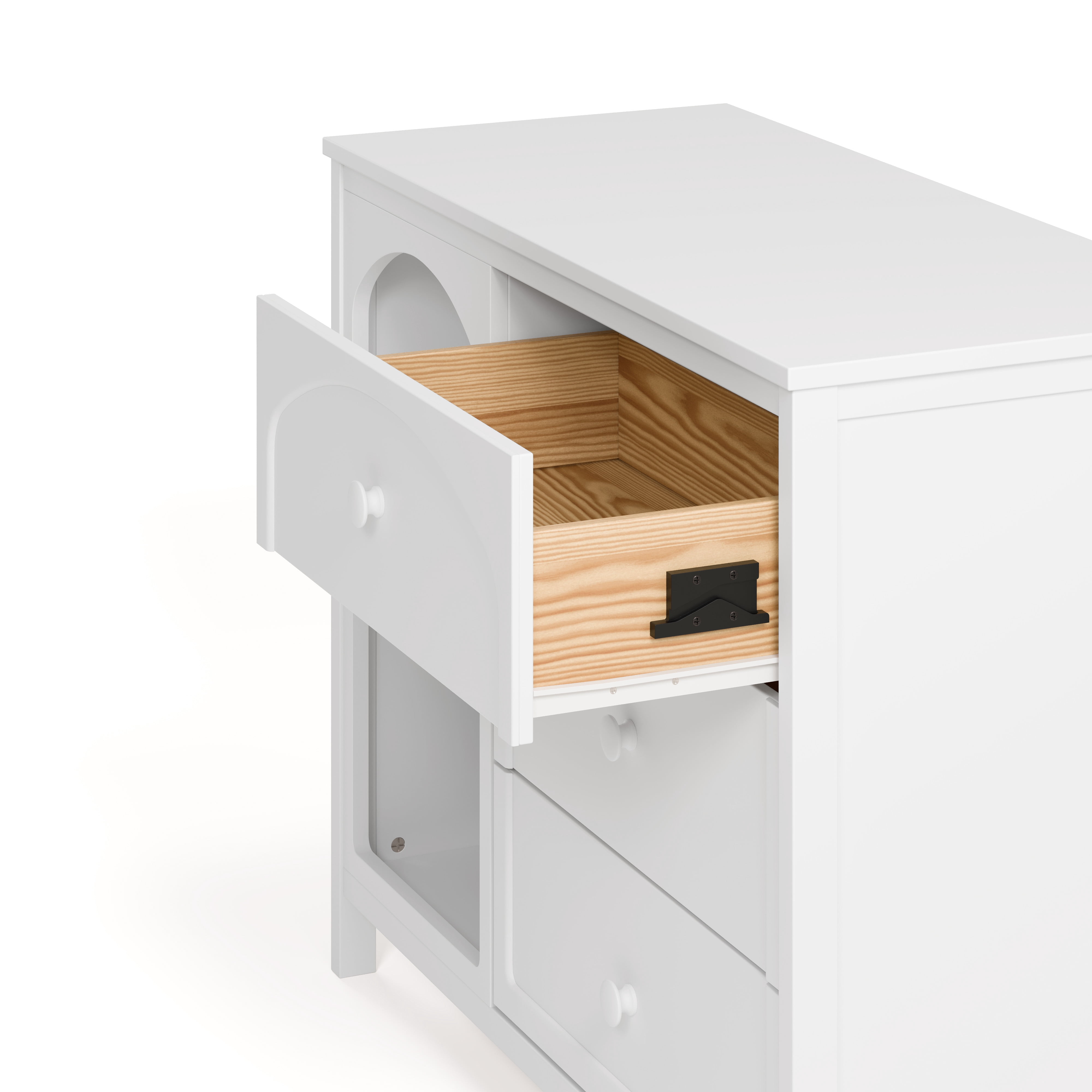 Graco Olivia 3 Drawer Combo Dresser, White
