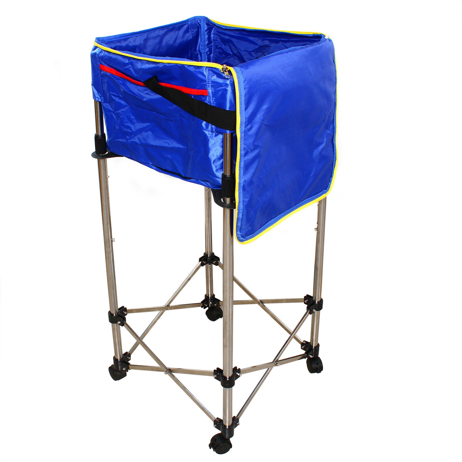 Foldable Tennis Ball Cart (Holds Up to 160 Balls), Tennis Ball Hopper