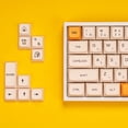 thumbnail image 5 of Honey Milk Theme 140 Keys English Mechanical Keyboard XDA Profile DYE-Sub PBT Keycap Keyboard PBT material Keycap for Mechanical Gaming Keyboard Keycaps Set for Mechanical Gaming Keyboard, 5 of 5