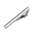 thumbnail image 4 of Clip de corbata plateado Hugo Clip de para hombre/pin juego de barra de Clip de metal plateado de latón para hombres, 4 of 6