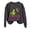 Grey, variant on Certgust Mock Neck Sweatshirt Under $10 Womens Drive A Stick Halloween Witch Print Casual Sweatshirt with Fun Graphic Design