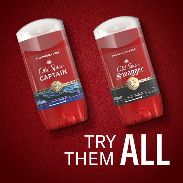 Old Spice Red Collection Deodorant for Men, Swagger Scent