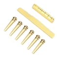 thumbnail image 2 of Reemplazo de reparación inferior de tuerca superior de latón para sillín de guitarra ANGGREK  Otros, 2 of 8