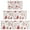 White Christmas Cookie, variant on White Christmas Candy Cane Pattern Kitchen Rugs Sets Of 3,Kitchen Runner Rugs Non Skid Washable,Decorative Kitchen Floor Mats for Kitchen,Sink,Laundry,17"x30"+ 17"x47" + 17"x59"