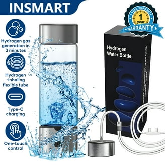 Hydrowata Hydrogen Water Bottle, 4000 Ppb H2next Hydrogen Water