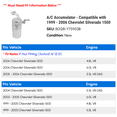 thumbnail image 2 of A/C Accumulator - Compatible with 1999 - 2006 Chevrolet Silverado 1500 - Spectra Premium, 2 of 2