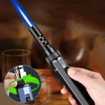 thumbnail image 4 of asddcavvf Hit Fire Machine Lightsaber Kitchen Cooking Torch Adjustable Blue Flame for Chef Windproof Blow Torch Refillable Creme Brulee Dessert BBQ and Baking 20ML Hiking Backpack with Frame Lamp Camp, 4 of 4
