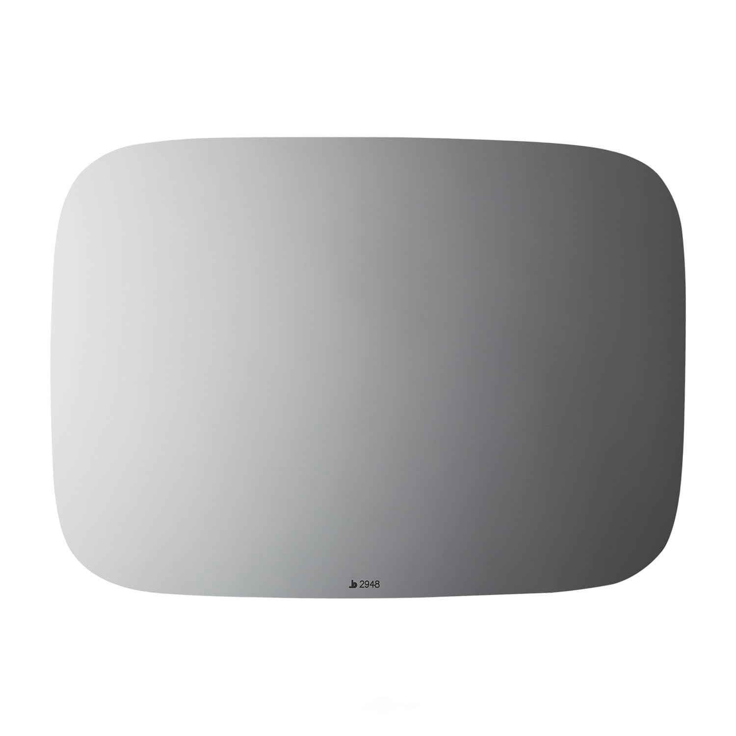 Burco Side View Mirror Replacement Glass - Clear Glass - 2948