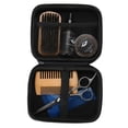 thumbnail image 4 of Ensemble de Coiffure Portable 7 Pcs, Poils, Ciseaux en Acier Inoxydable, Léger, Adapté pour Cheveux et Barbe, 4 of 7