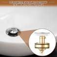 thumbnail image 5 of 2 Pieces Pop Up Bathtub Stoppers Internal Sink Stopper Replacement Lavatory Clicker Pop, 5 of 5