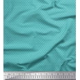 thumbnail image 1 of Soimoi Japan Crepe Satin Fabric Dot & Geometric Shirting Fabric Prints by Yard 42 Inch Wide, 1 of 1