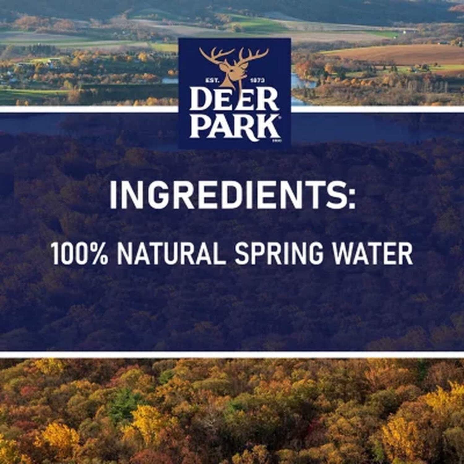 New Pack Deer Park 100% Natural Spring Water 16.9oz (40pk)