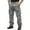 Gray, variant on Lopecy-Sta Men's Cargo Work Pants with Elastic Waist & Drawstring Corduroy Solid Color Relaxed Fit Casual Hiking Pants