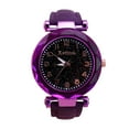 thumbnail image 1 of Montre à Quartz Mode Décontractée pour Femmes Cadran Scintillant Ciel Bracelet en Cuir, 1 of 8