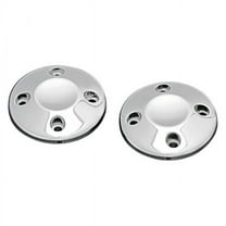 Kuryakyn 6243 Motorcycle Accent Accessory: Handlebar ISO Grip End Caps, Chr