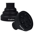 thumbnail image 1 of Universal Foldable Hair Dryer Diffuser - Travel And Easy Storage - Fits Most Hair Dryers - Black (1 Piece), 1 of 4