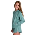 thumbnail image 2 of Reebok Girl’s Athletic Momentum Tech Fleece Pullover Hoodie, Sizes 4-18, 2 of 7
