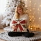 thumbnail image 5 of Fundas de almohada navideñas de 45 x 45 cm | Paquete de 2 fundas decorativas con cremallera oculta para sofá y cama | Decoración festiva para el hogar, 5 of 9