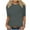 Dark Gray, variant on TKLPEHG Womens 3/4 Sleeve T Shirts Crew Neck Half Sleeve Top Fall Tops Casual Comfy Lightweight Loose Fashion Solid Color Pullover (Dark Gray,L)