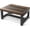 Rustic Brown, variant on Wooden Step Stool for Adults, Heavy Duty Stepping Stool with Non-Slip Rubber Feet & Adjustable Feet, Bed Steps for High Beds, Bathroom, Kitchen & Office (Brown)