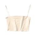 thumbnail image 4 of DHFJKG Women's Sleeveless Camisole Sexy Streetwear Thin Strap Seamless Slim Fit Cropped Basic Cami For Summer Soft Tops, 4 of 4