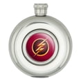thumbnail image 1 of The Flash TV Series Logo Round Stainless Steel 5oz Hip Drink Flask, 1 of 4