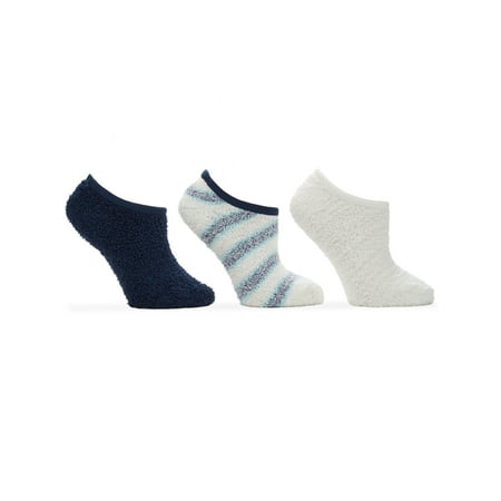 

Blissful Benefits by Warner s 3Pk Fluffy Liner Socks