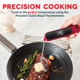 thumbnail image 2 of Dash Precision Termómetro para carne de lectura rápida - Termómetro impermeable para cocinar alimentos al aire libre y cocina con pantalla LCD digital - BBQ Pollo Mariscos Filete Pavo y otras carnes B, 2 of 6