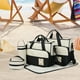 thumbnail image 5 of Juego de bolsa para cambiar pañales CUTICAT Bolsa de mano impermeable multiusos para viaje Negro, 5 of 8