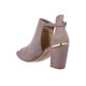 thumbnail image 4 of Zapatilla Abierta En Botín Para Mujer Con Tacón Ancho Tipo Gamuza Palo De Rosa 088D4C rosa 24 Incógnita 088D4C, 4 of 7