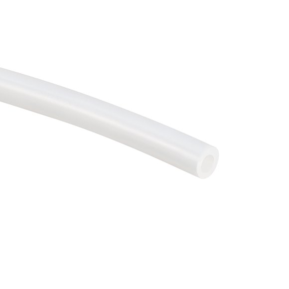 Tubo de silicona 4mm ID X 7mm OD 3.9' Manguera de goma de silicona flexible Translucido para transferencia de bomba de agua y aire