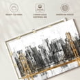 thumbnail image 6 of Elephant Stock Golden Bridge Panorama Wall Art - Horizontal Canvas Wall Art - Living Room Wall Decor - Places Canvas - Gold And Black Decor By Jennifer Goldberger - 12" x 8", 6 of 8