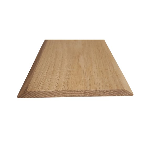 ADA Porte-Bras en Bois Massif 1/2 Pouce en Chêne Rouge (6 1/2 Pouces x 72 Pouces)