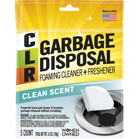 disposal cleaner garbage clr scent pods count clean pouch walmart