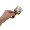 thumbnail image 3 of Unique Bargains 1 Pc Flat Handle Marble Hair Insert Comb Light Brown Acetate Sheet, 3 of 5