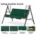thumbnail image 2 of Funda para silla de columpio Silla de columpio de jardín al aire libre Funda protectora impermeable a prueba de polvo para asiento, Verde negruzco Methold  HA005111-08, 2 of 6