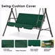 thumbnail image 2 of Funda para silla de columpio Silla de columpio de jardín al aire libre Funda protectora impermeable a prueba de polvo para asiento, Verde negruzco sidaley HA005111-08, 2 of 6
