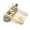 Gold, variant on Luxtrada 1 Set Stainless Steel Tableware Set Portable Straw Chopsticks Spoon Fork Set with Storage Bag Dinnerware Set (Gold)