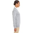 thumbnail image 3 of Harriton Ladies' Pilblocâ„¢ V-Neck Button Cardigan Sweater, 3 of 3