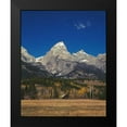 thumbnail image 2 of Leahy, Ike 15x18 Black Modern Framed Museum Art Print Titled - Cabin and Grand Teton, 2 of 5