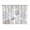 Grey Cream, variant on Gray Shell Coral Kitchen Curtains 72 Inch Length, Coastal Summer Beach Nautical Ocean Grommet Top Bedroom Living Room Curtains, Light Filtering Cafe Curtain Drapes 2 Panels Set 104''x72''