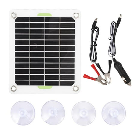 

Solar Panel Kit|100 Watt 12 Volt Waterproof Solar Panels|Power Backup Kit with Dual USB Outputs for Car Boat Automotive High 20% Efficiency