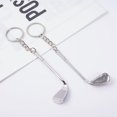 thumbnail image 1 of 6 llaveros de palos de golf: mini llavero deportivo, ideal para llevar en bolsos o monederos, como regalo para amantes del golf., 1 of 7